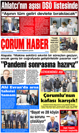 Çorum Haber Gazetesi