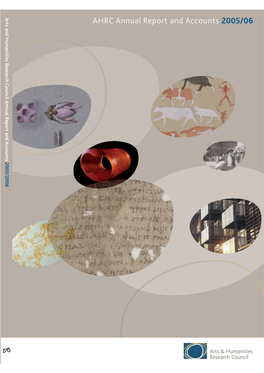 The Arts and Humanities Research Council Annual Report and Accounts 2005-2006