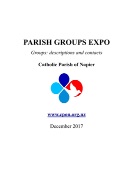 Parish Groups Expo