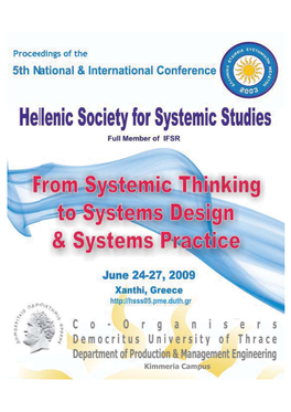 2009 HSSS Conference Proce