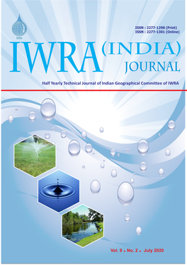 IWRA India Journal July 2020