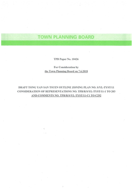 Town Planning Board Paper No. 10426