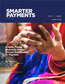 Smarter Payments Tracker April 2019