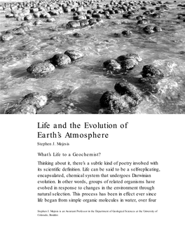 Life and the Evolution of Earth's Atmosphere