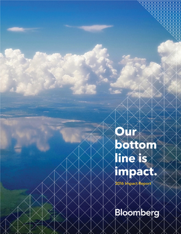 Our Bottom Line Is Impact. 2016 Impact Report 13 2016 Impact Report Product