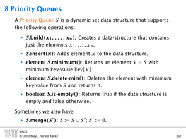 8 Priority Queues