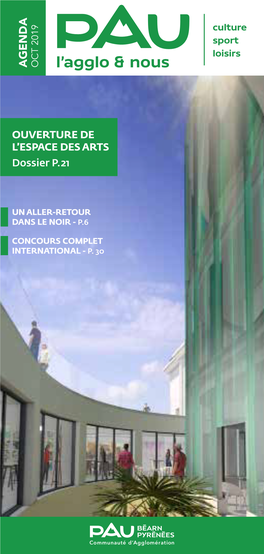 OUVERTURE DE L'espace DES ARTS Dossier P.21