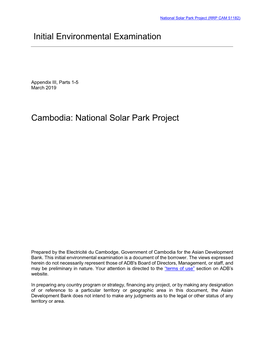 51182-001: National Solar Park Project