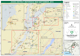 Jhang District Reference Map September, 2014