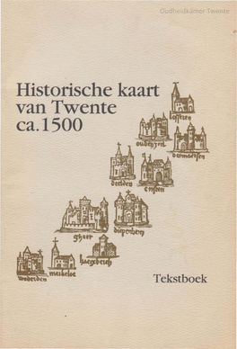 Historische Kaart Van Twente Ca.1500