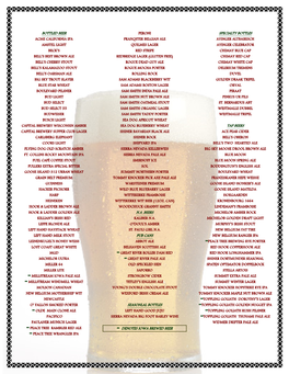 RUBAYAT BEER LIST WEB APRIL 2011.Wps