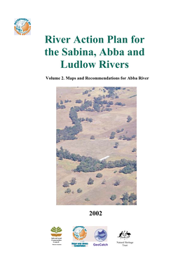 River Action Plan for the Sabina, Abba and Ludlow Rivers. Vol 2. 2002