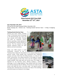 ASTA China Summit 2017 Postfam