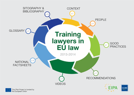 Training Lawyers in EU