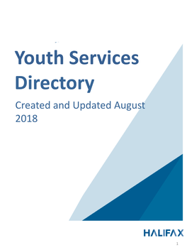 Youth Services Directory | Halifax.Ca