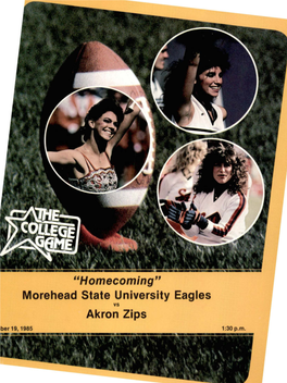 Morehead State University Eagles Vs. Akron Zips
