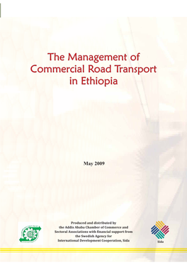 The Management of Commercial Road Transport in Ethiopia