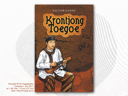 Krontjong Toegoe Sanksi Pelanggaran Pasal 44: Undang-Undang Nomor 7 Tahun 1987 Tentang Perubahan Atas Undang-Undang Nomor 6 Tahun 1982 Tentang Hak Cipta