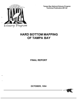 Hard Bottom Mapping of Tampa Bay