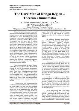 Theeran Chinnamalai