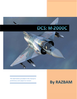 DCS M-2000C Flight Manual EN.Pdf