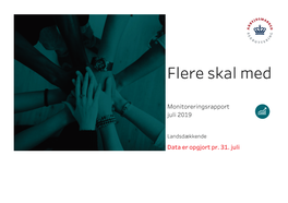 Monitoreringsrapport Juli 2019