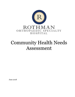 Community Health Needs Assessment