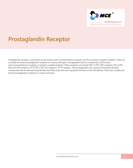 Prostaglandin Receptor