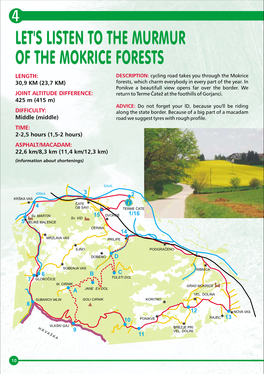 Let's Listen to the Murmur of the Mokrice Forests