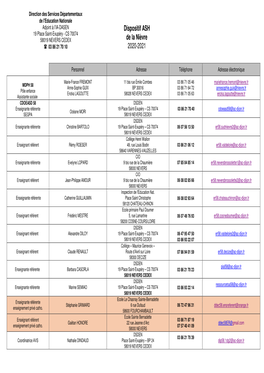 Dispositif ASH 2020-2021