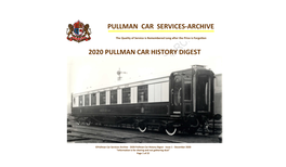 Pullman Car Service-Archive