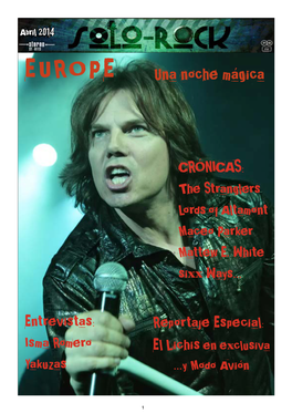 Revista Solo-Rock Abril 2014