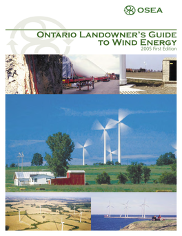 Ontario Landowner's Guide to Wind Energy