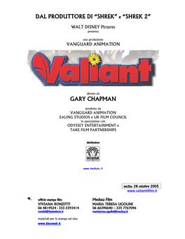 Valiant- Pressbook