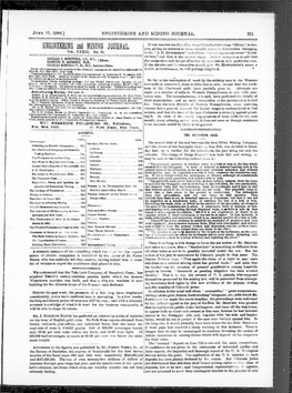The Engineering and Mining Journal 1882-06-17