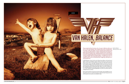 Van Halen, Balance Van Halen, Balance