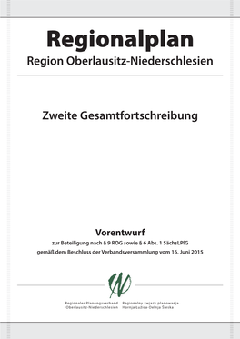 Regionalplan Region Oberlausitz-Niederschlesien