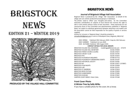 Brigstock News