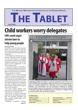 Child Workers Worry Delegates
