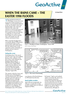 Easter Flood 1998