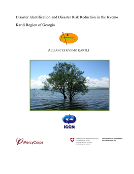 Disaster Identification and Disaster Risk Reduction in the Kvemo Kartli Region of Georgia