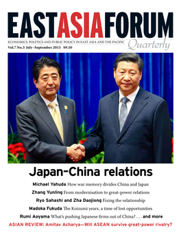 Japan-China Relations (PDF)