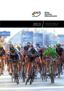 2013 Rapport Annuel Uci Uci Annual Report