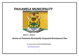 Thulamela Municipality