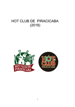 Hot Club De Piracicaba (2018)