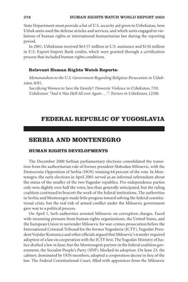 Federal Republic of Yugoslavia