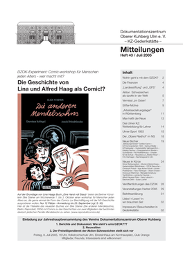 Mitteilungen Heft 43 / Juli 2005