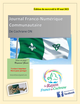 Le Journal Franco-Numérique De Cochrane