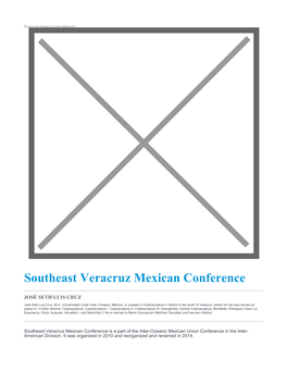 Southeast Veracruz Mexican Conference