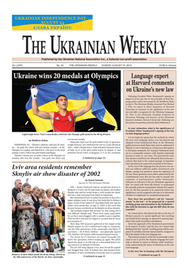 Ukraine Wins 20 Medals at Olympics